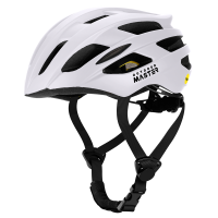 OutdoorMaster Volwassenen MIPS Racefietshelm Wit M