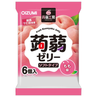Shimonita Konjac Kobo Konjac Gelei Perziksmaak 106 g