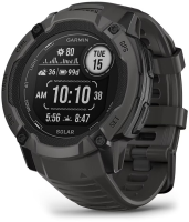 Garmin Instinct 2X Solar 45 mm   Smartwatch   Oneindige batterijduur met zonne energie   Ingebouwde zaklamp   Multi band GNSS   Grafiet