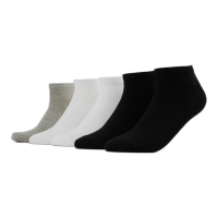 Urban Classics No Show socks 5 pack   zwart/wit/grijs   39 42