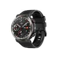 Blackview W50 Pro smartwatch met 1,45 inch scherm, batterijduur van 100 dagen, verlichting, kompas, IP68 waterdicht, bellen via Bluetooth, hartslagmeting, sporthorloge met meer dan 100 sportmodi voor Android/iOS