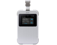 Acer Connect M6E   Portable Mifi Router   Mobiele Hotspot   5G   WiFi 6E   Dual band   Nano SIM   SIMO   inclusief 1 GB   tot 32 apparaten   ideaal voor onderweg of op de camping