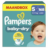 Pampers Baby Dry Luiers Maat 5+ – Maandbox 168 Luiers
