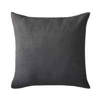 Deconovo kussensleeper van imitatie linnen, donkergrijs, 45 x 45 cm, 1 stuk