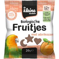 De kleine keuken Bio Fruitjes met Abrikozen 20 g