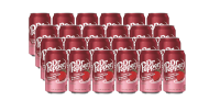 Dr Pepper aardbeien & room 355 ml x 24