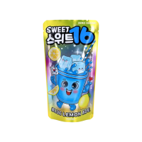 Sweet16 blauwe citroenlimonade suikervrij   200 ml
