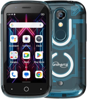 Unihertz Jelly Star 3 inch kleinste Android 13 smartphone ter wereld, 8 GB RAM + 256 GB ROM, gewicht 116 g, 48 MP camera dual SIM, NFC
