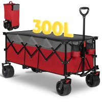 Sekey 48 inch inklapbare opvouwbare verlengde bolderkar met draagvermogen van 200 kg