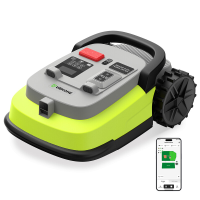 [Ultieme uitverkoop] UBHOME robotmaaier, RTK+AI vision robotmaaier voor nauwkeurige navigatie & obstakelvermijding, geen begrenzingsdraad, slimme app bediening, automatisch gras maaien voor grote gazons, 55% hellingen, 52 dB stil