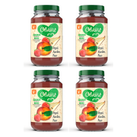Olvarit fruitsnack appel aardbei peer 6 maanden+ 200 g * 4