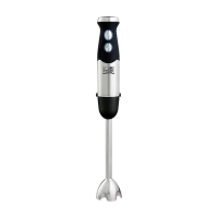 Fritel Staafmixer HB 2870   Staafmixer Set met Accessoires   25 cm   800 W   6 Messen   2 Snelheden + Hakmolen + Maatbeker + 2 Kloppers