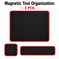 Magnetische gereedschapsmat, houder met pvc beschermingslaag, flexibele magnetische onderdelenhouder, voor thuis, werkplaats, constructie, autoreparatie, monteur, schroevendraaier, moersleutel, bout