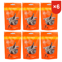 G'woon hondensnacks kaas en gevogelte zakjes 70 g * 6