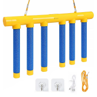 Valstokken vangspel speelgoed, USB oplaadbare hand oogcoördinatie trainer met 3 instelbare valsnelheden, Zachte EVA schuim valstokken veilig voor kinderen en volwassenen, Interactief spel voor binnen familiefeest, Reactiesnelheid trainingsspeelgoed, Wandh
