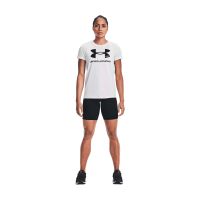 Under Armour Dames T shirt Korte Mouwen Wit Sportstyle Collectie XS