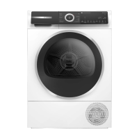 Bosch WQH246DPFG Serie 6 Warmtepompdroger, 9 kg, Energieklasse B, NL/FR paneel, Wit