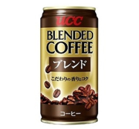UCC blend koffie 185 ml blik