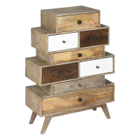 Atmosphera Koval Ladeblok   Wit, 8 Lades