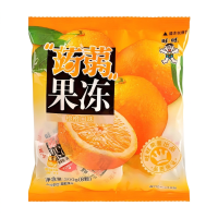 【Koel】WANT WANT Konjac Jelly Sinaasappelsmaak 200 g
