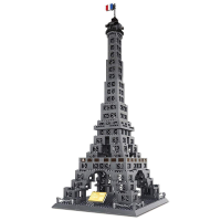 WANGE Eiffeltoren Paris, Frankrijk 976 Stuks Bouwstenenset voor Hobbybouwers