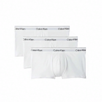Calvin Klein 3 pack lage taille boxershorts   Icon Cotton Stretch   wit 3XL
