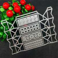 Metalen die cut patronen, artistieke metalen sjablonen, geschikt voor het maken van kaarten, DIY scrapbooking, papieren knutselwerk en kant embossing.
