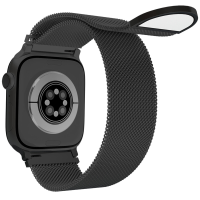 Uni unzeit Apple Watch bandjes (S11/10 42 mm)+(40 mm/41 mm/38 mm) zwart (cirkel)