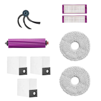 Eureka J15 Pro Ultra Accessoireset: Zijborstel x1, Dweilpads x2, Rolborstel x1, HEPA filter x2, Stofzakken x3