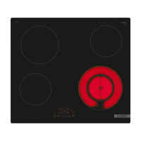 Bosch PKF611BB2E   Serie 4   Inbouw keramische kookplaat   60 cm   Touch Select: selecteer makkelijk je gewenste kookzone en vermogensstand