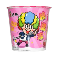 WANT WANT Rock Jelly (Aardbeiensmaak) 132 g