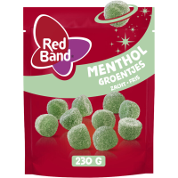 Red Band Menthol Groentjes   230 g