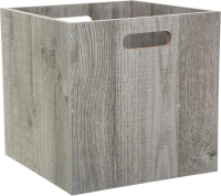 5Five Houten opbergdoos   Grijs, 31 x 31 cm