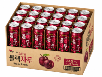 Korean Smile Zwarte Pruim 340 ml × 24