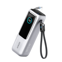 Anker Powerbank (25 kWh, 165 W, ingebouwde USB‑C‑poort en oprolbare kabel) (H)   UN (excl. CN, Europa)   1