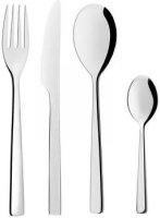 Secret de Gourmet RVS bestekset   24 stuks, zilver