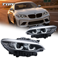 TYPY Set van 2 koplampen car styling voor BMW 2 serie F22 2014 2019 met LED projectorautolampen dagrijverlichting en dynamische richtingaanwijzers