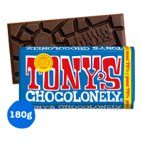 Tony's Chocolonely Pure 70% Donkere Chocolade   180 g