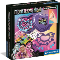 Clementoni Monster High nageltattooset   paars, 2 stuks