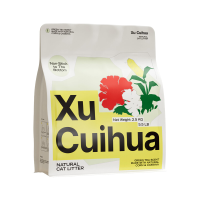 XUCUIHUA plantaardige kattenbakvulling (groene theegeur) 2.5KG 2.5Kg