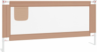 VidaXL Peuterbedhekje   200 x 25 cm, taupe