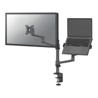 Neomounts DS20 425BL2 Monitorarm met laptophouder 17 27