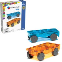16022BO   MAGNA TILES Cars 2 stuks uitbreidingsset
