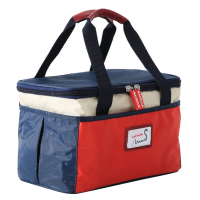 Maxcook Geïsoleerde Lunchboxtas Grote Vershoudbare Geïsoleerde Lunchboxtas Bento Bag XL MCPJ2518
