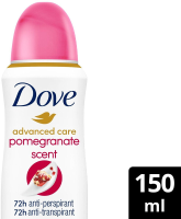 Dove deodorant spray geavanceerde verzorging go fresh granaatappel antitranspirant   150 ml