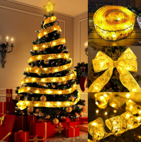 Ju7cer lichtsnoer 5 m, 50 lampjes, 2 batterijpakketten [batterij niet inbegrepen] kerstboomdecoratie licht, warmgeel, feestelijke sfeer, geschikt voor binnen en buiten, Valentijnsdag, bruiloften, geschikt voor Kerstmis