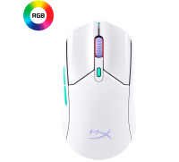 HP HyperX Pulsefire Haste 2 Core Wls   gamingmuis (wit/grn/prs)