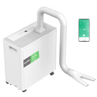 Comfee' MDDA 30DEN7 SD luchtontvochtiger 30 L/dag met 3,2 L groot waterreservoir, droog kleding & schoenen, app bediening, continue afvoer, 4 modi & 24 h timer, koelmiddel R290, automatische ontdooiing, geschikt voor kamergrootte ca. 130 M³ (73 m²)