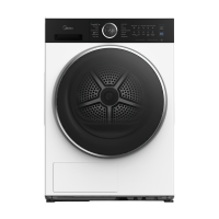 Midea MD205H80WB/W NL Warmtepompdroger 8 kg, Energielabel C, SmartHome, Sensordrogen, 30 min Sneldrogen, Health Guard, Wit