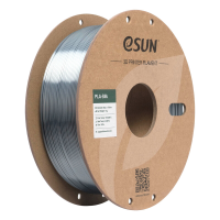 ESUN PLA Silk Grijs Filament 1,75 mm, Zijdezachte Textuur Soepel Printen 3D Filamenten Voor De Meeste 3D Printers DIY Kunstwerken 1 kg (2,2 lbs) Spoel